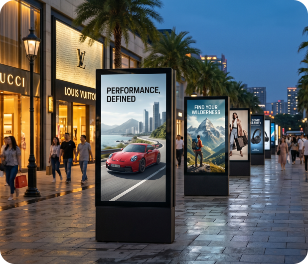 Billboard location example